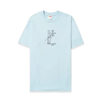 Supreme Piss Tee "Powder Blue"