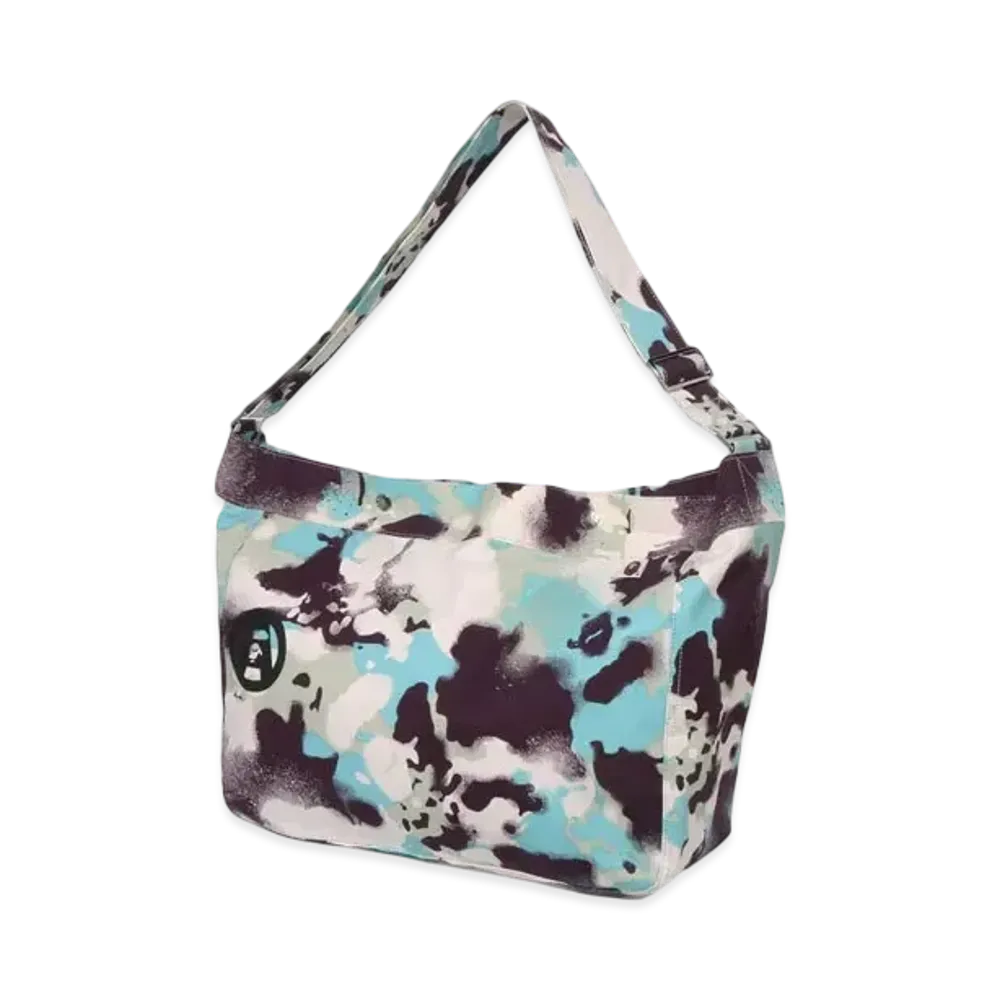 A BATHING APE Map Camo Shoulder Bag "Multi"