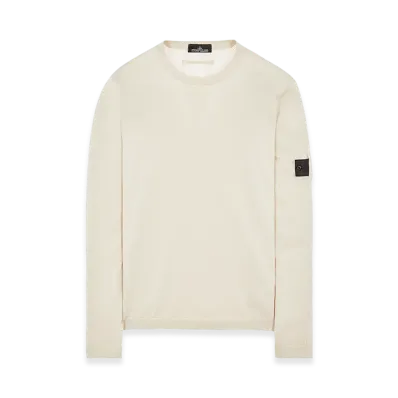 Stone Island Shadow Project 5142H Mercerized Cotton Crewneck Knit - 22SS "Ivory"