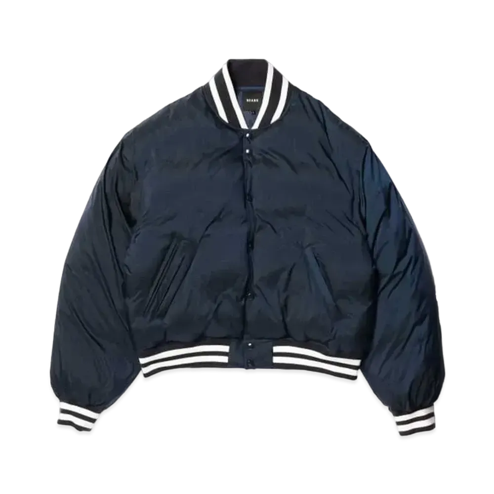 BEAMS Down Varsity Jacket "Navy"