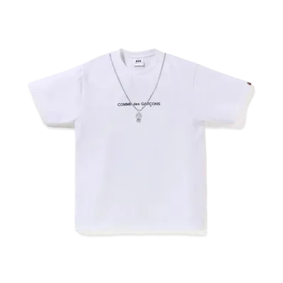 A BATHING APE x CDG OSAKA Tee #2 "White"