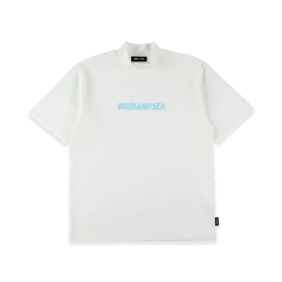 WIND AND SEA CT Mockneck (Cordura(R)) S/S Tee "White"