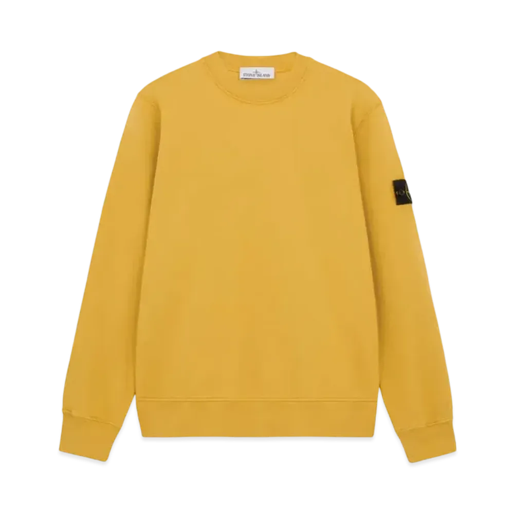 Stone Island 63051 Cotton Fleece "Mustard"