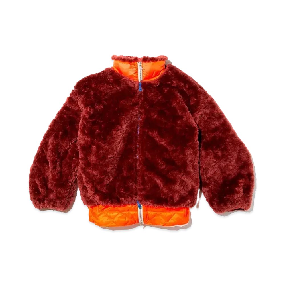 F/CE. x DIGAWEL Fleece Cold Climate Jacket "Mahogany"