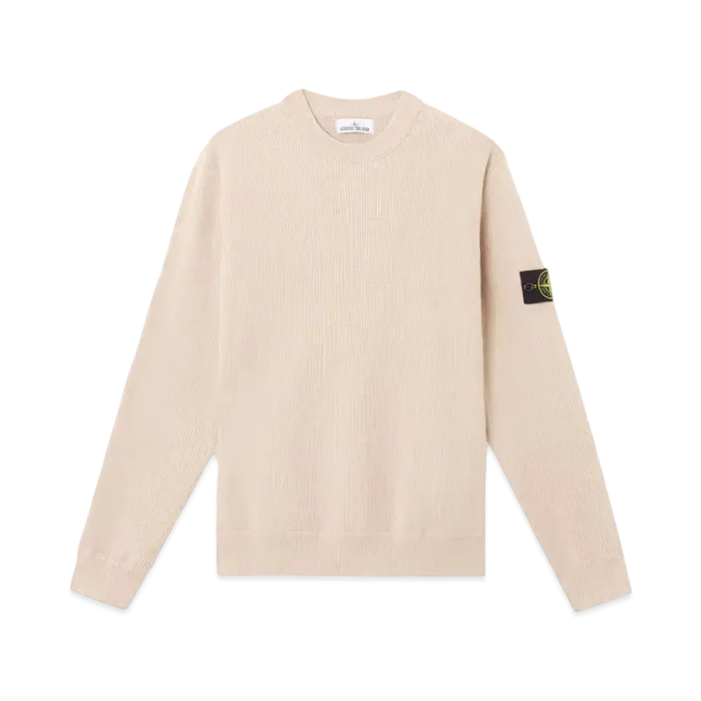 Stone Island 5100054 Ribbed Soft Organic Cotton "Desert Brown"