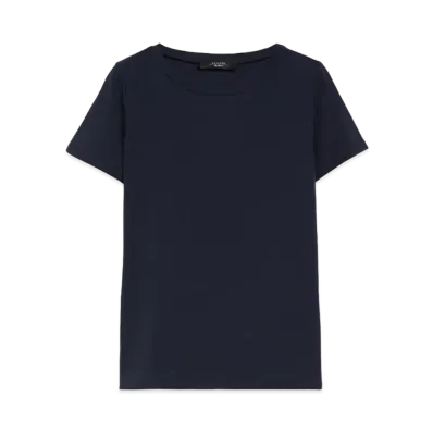 Max Mara Murthy B Organic Cotton T-shirt "Navy"