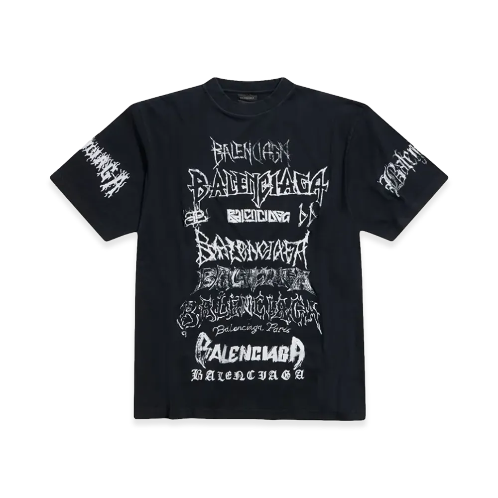 BALENCIAGA Women's T-Shirts "Black"
