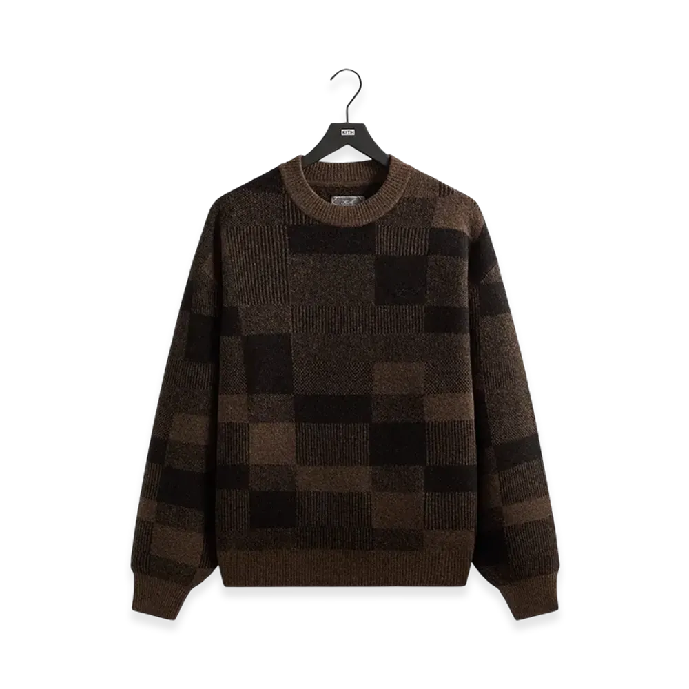 Kith Lewis Check Sweater "Kindling"