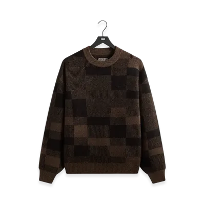 Kith Lewis Check Sweater "Kindling"