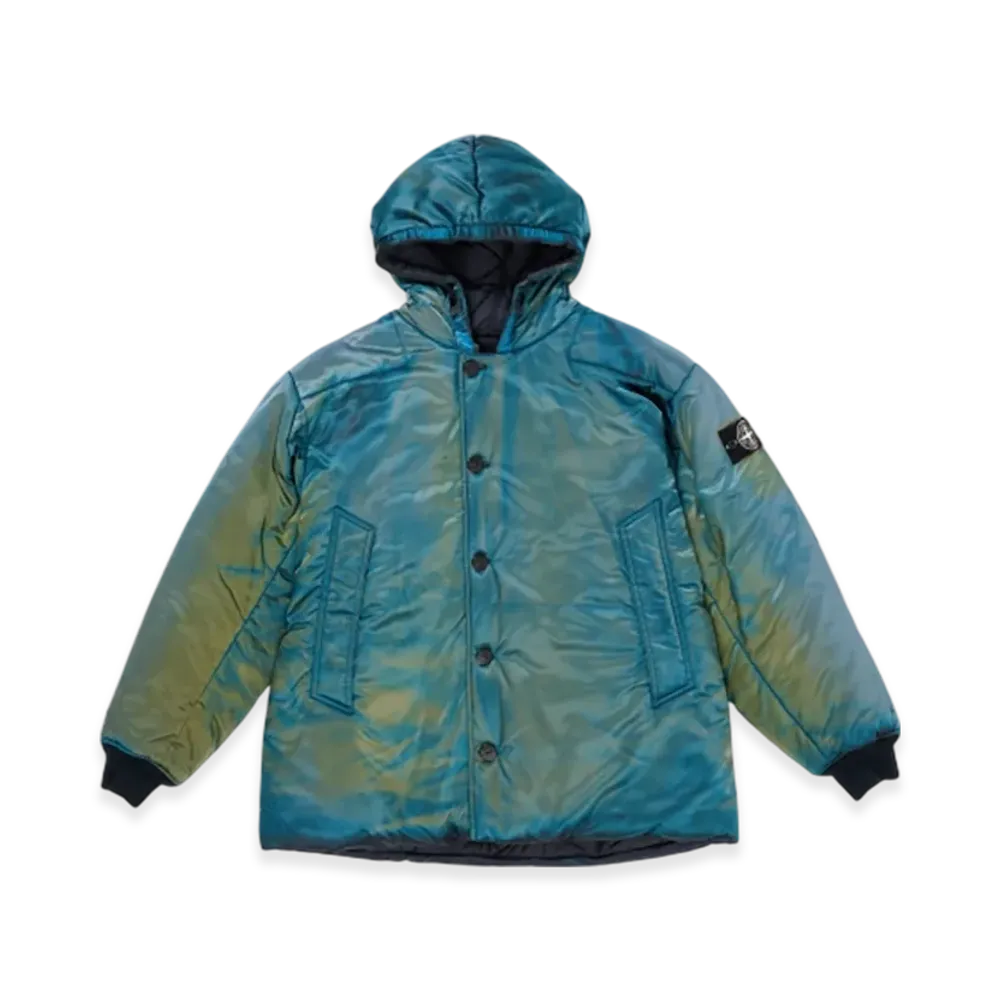 PORTER x Stone Island Hooded Parka "Blue"