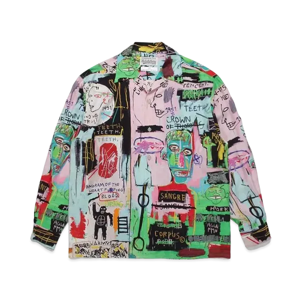 WACKO MARIA JEAN-MICHEL BASQUIAT / Hawaiian Shirt "One"