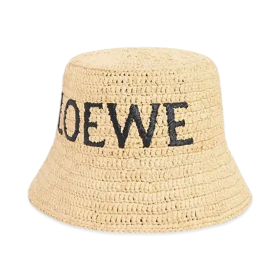 LOEWE Bucket Hat "Natural"