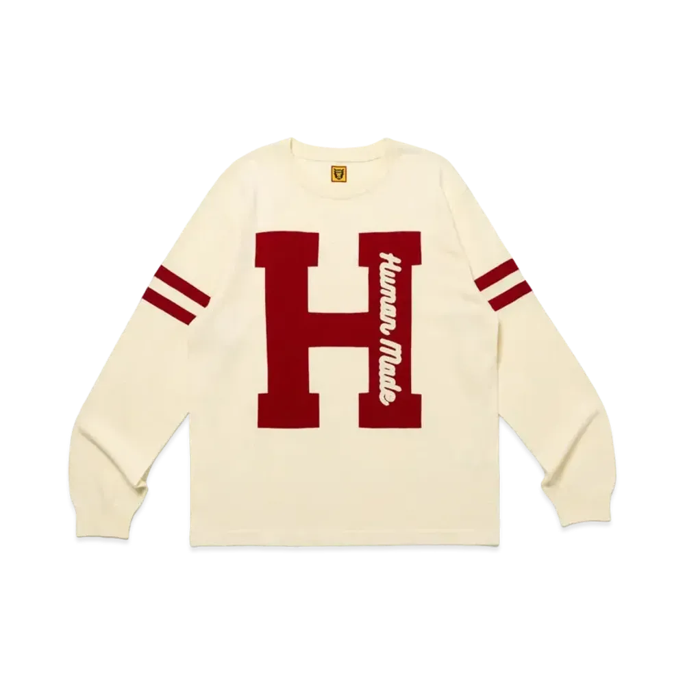 HUMAN MADE Knit Sweater #1 "White"