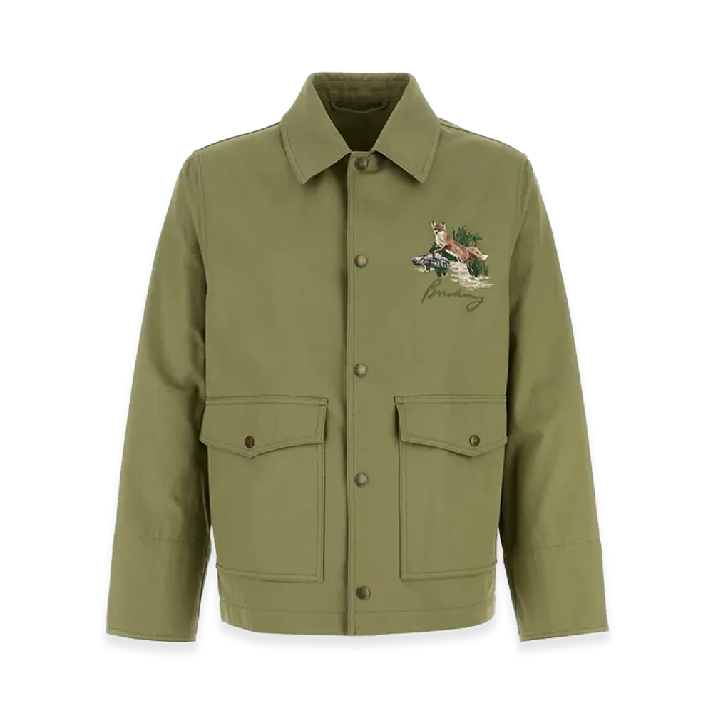 Burberry Cotton Jacket "Green"