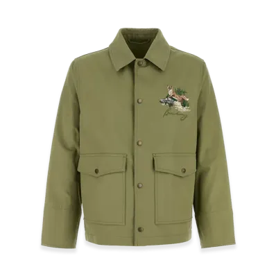 Burberry Cotton Jacket "Green"
