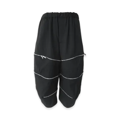 BLACK COMME des GARCONS Wool Gabardine "Black"