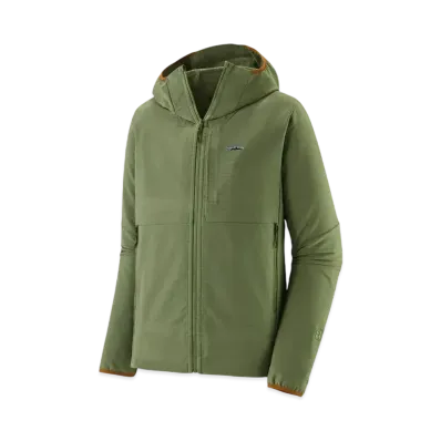 Patagonia Men's R1 Tech Face Fitzroy Trout Hoodie "Tarrain Green"