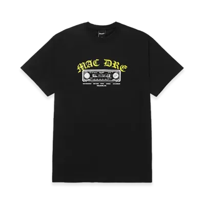 HUF x Mac Dre Best Of Tee "Black"