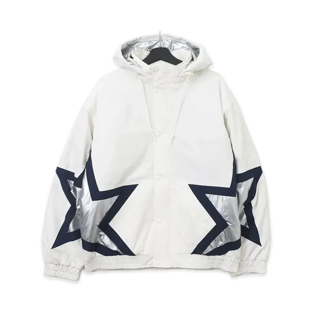 Supreme Stars Puffy Jacket "White"