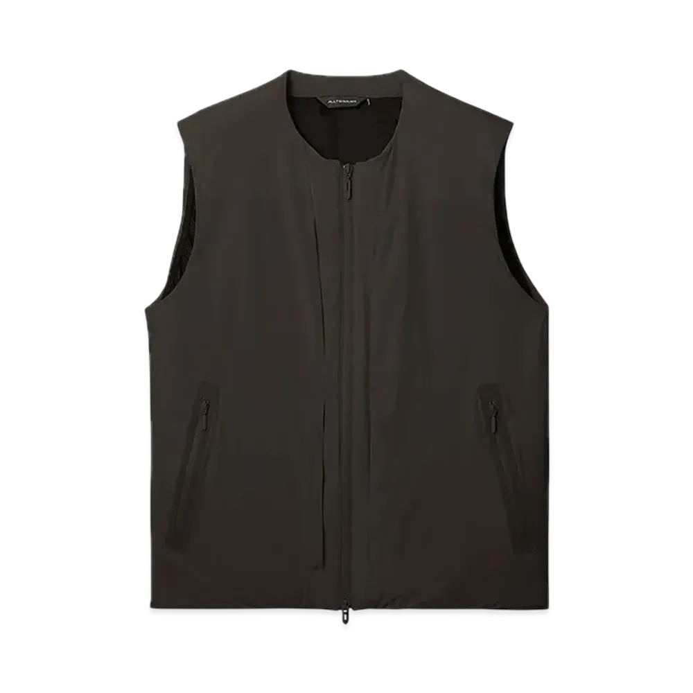 DESCENTE ALLTERRAIN Insulated Lightweight Vest "Dark Gray"