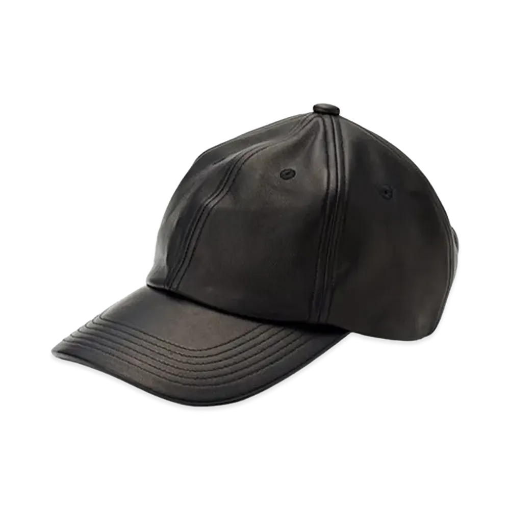 KIJIMA TAKAYUKI Sheepskin 6Panel Cap "Black"