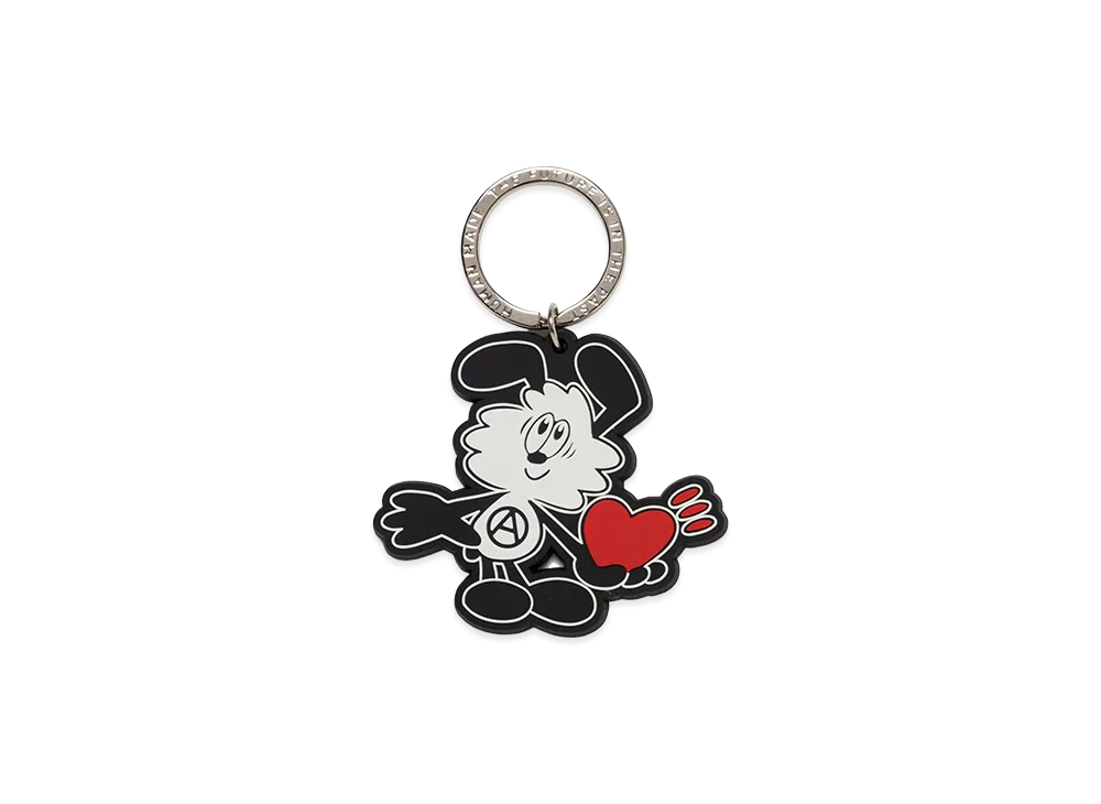 HUMAN MADE x VERDY Rubber Key Ring "Black"
