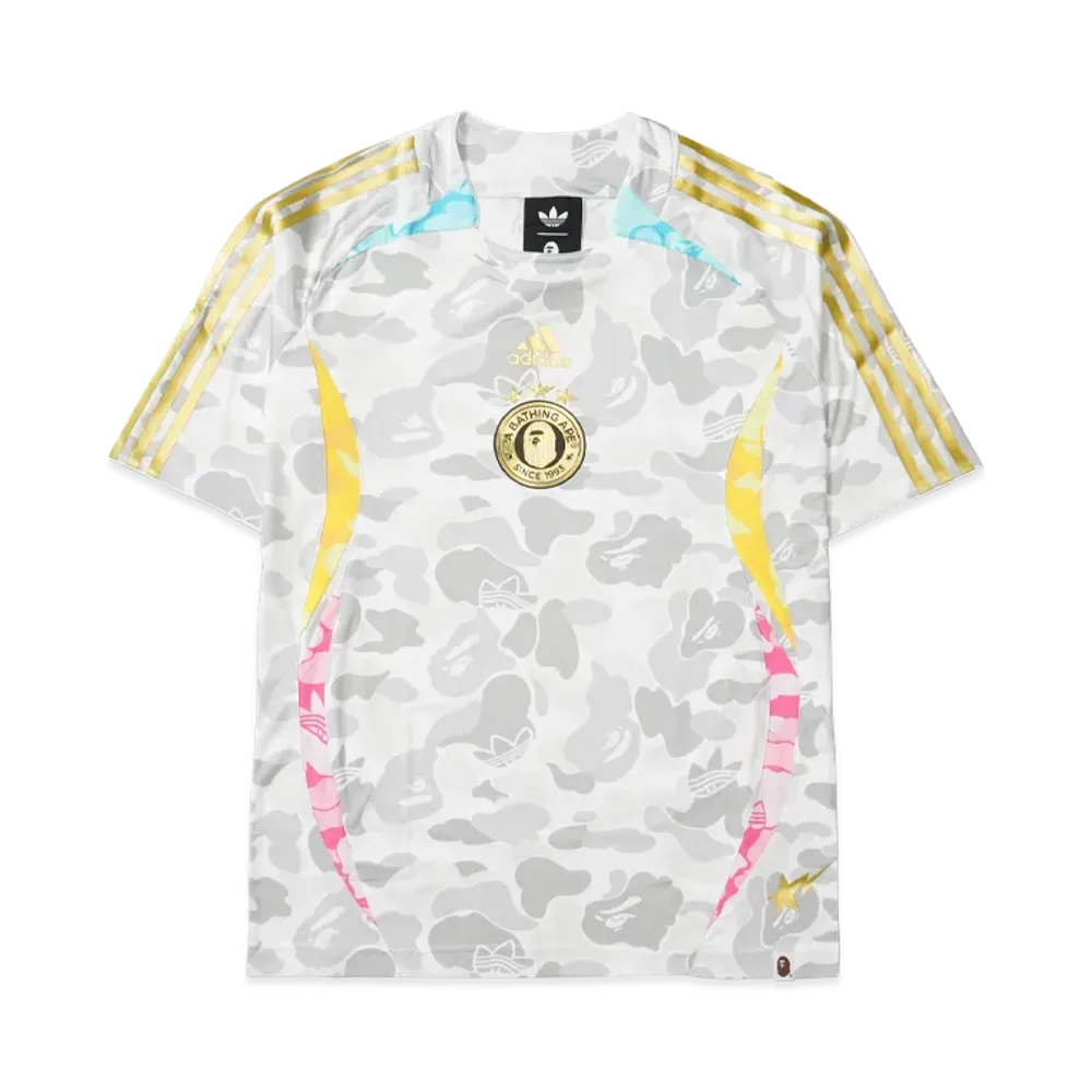 A BATHING APE x adidas SS26 World Cup Collection Away Jersey "White"