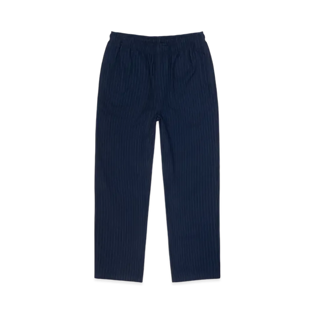 Stussy Beach Pant Wool Stripe "Navy"