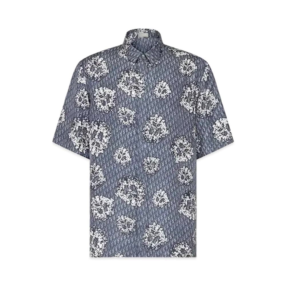 Dior Tears Short-Sleeved Shirt "Blue"