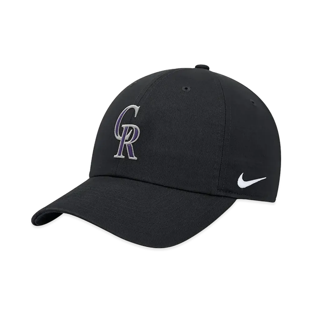 MLB x Nike Rockies Organic Cotton Cap "Black"