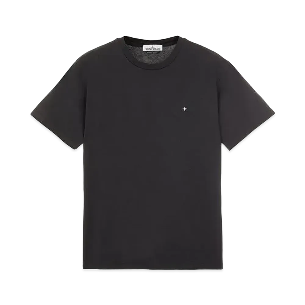 Stone Island 21213 60/2 COTTON JERSEY_SLIM FIT "Black"