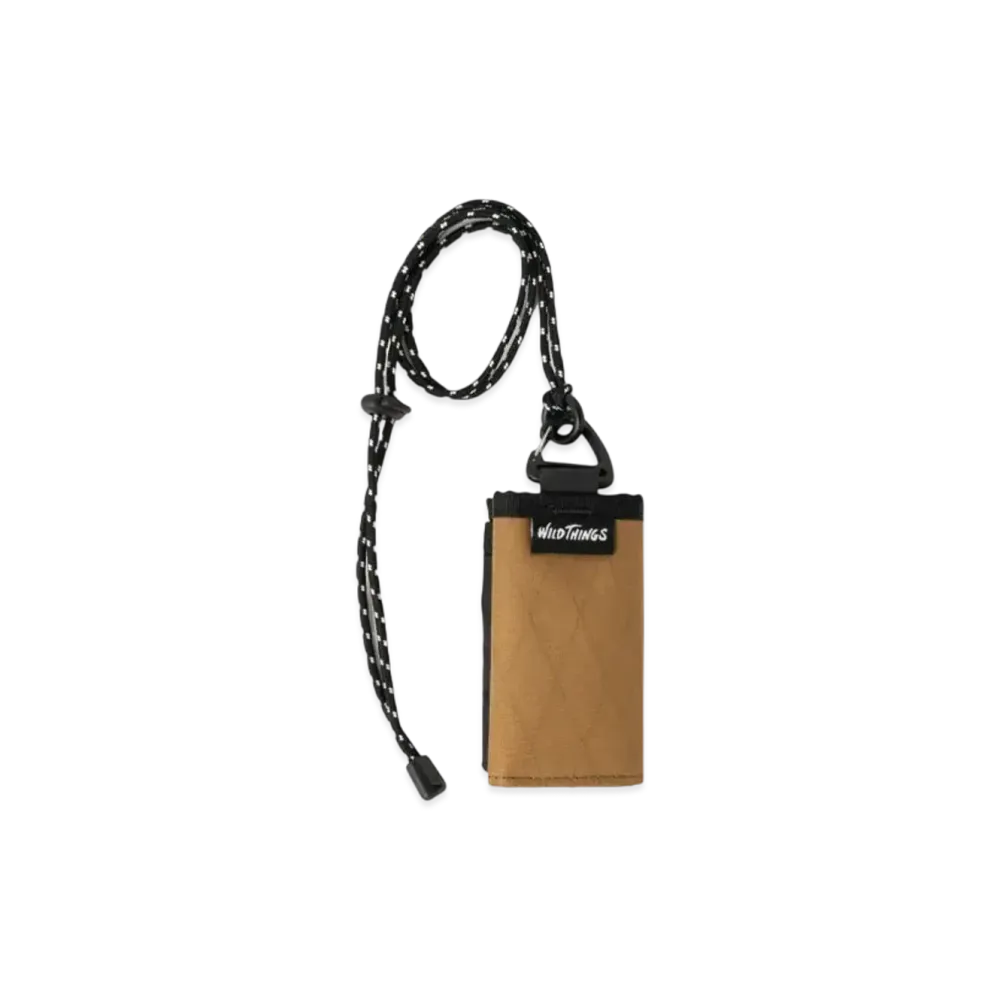 WILD THINGS Neck Wallet "Beige"