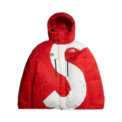 Supreme x The North Face Summit Series S Logo Himalayan Parka "Red"