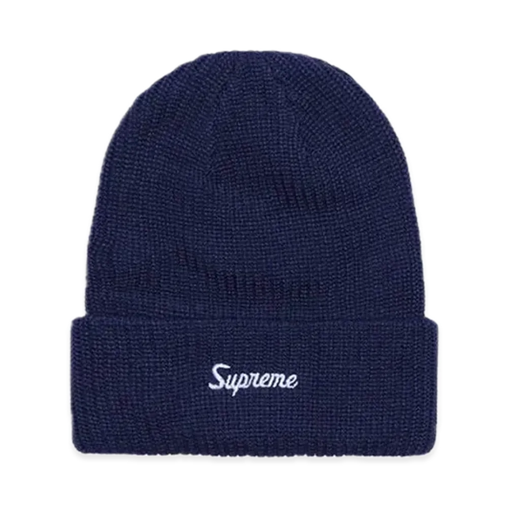 Supreme Loose Gauge Beanie "Dark Blue" (23FW)