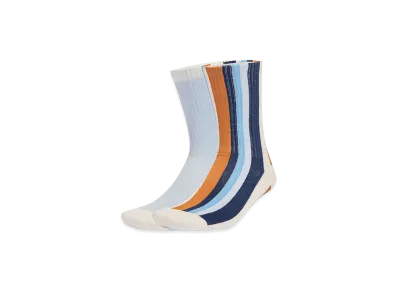 adidas Women's Crew Socks 2P "Multicolor/Crystal Sky"