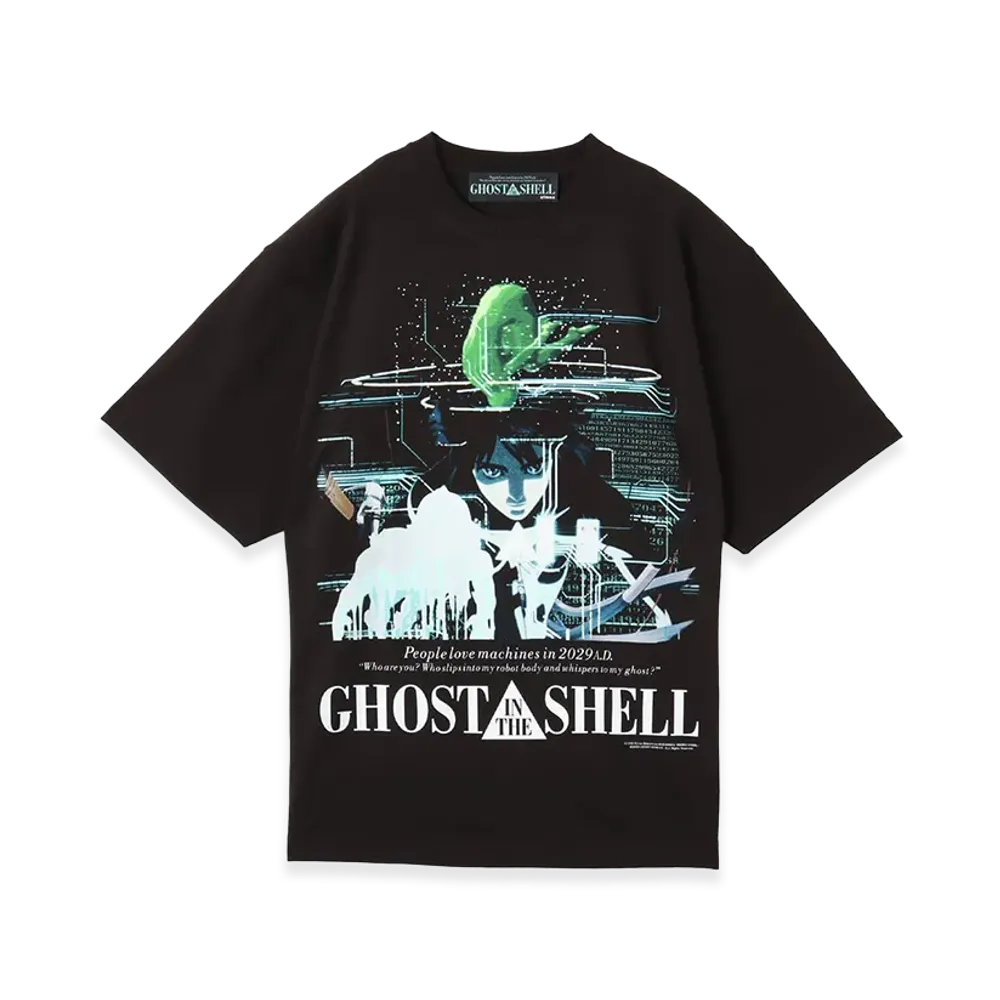 atmos x GHOST IN THE SHELL x Kosuke Kawamura T-shirt 02 "Black"