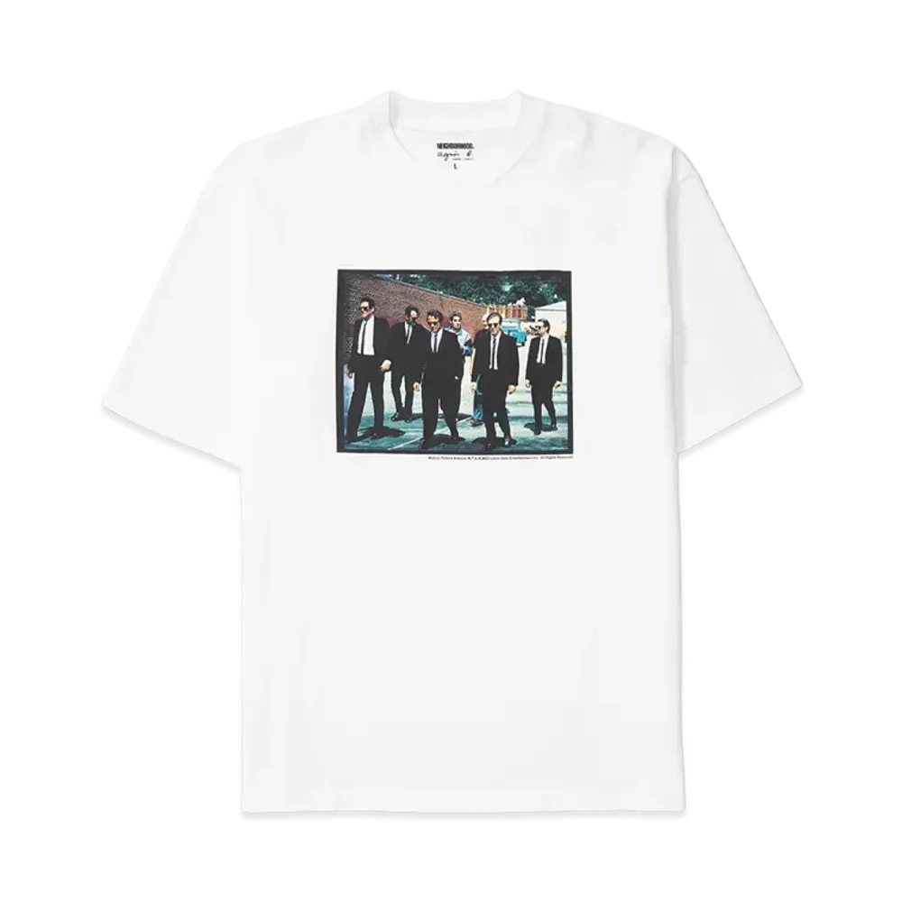 NEIGHBORHOOD x agnes b. x Reservoir Dogs . Crewneck SS "White"