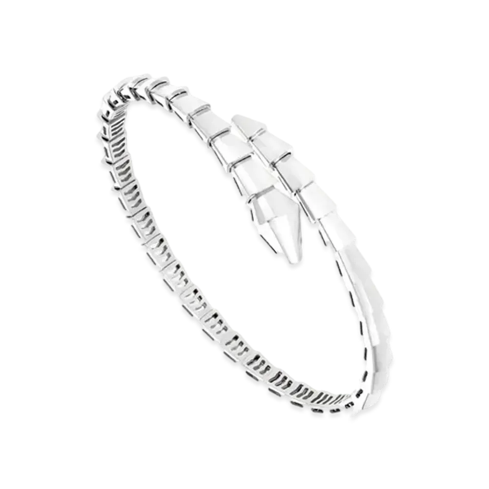 BVLGARI Serpenti Viper Bracelet "White Gold"