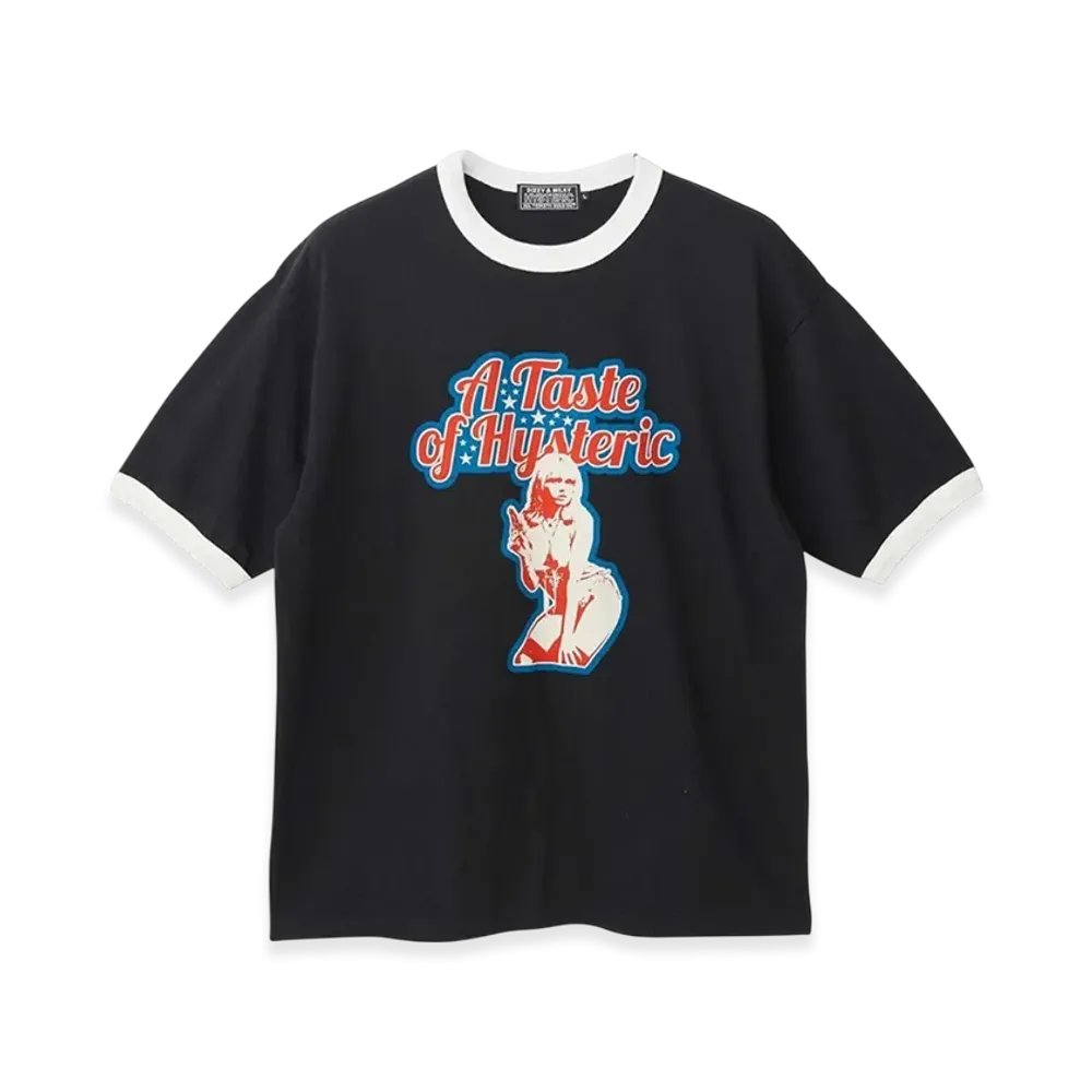 HYSTERIC GLAMOUR Taste Of Hysteric T-Shirt "Black"