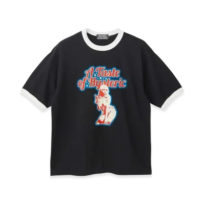 HYSTERIC GLAMOUR Taste Of Hysteric T-Shirt "Black"