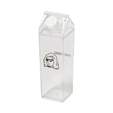 HUMAN MADE x MINOR FIGURES Milk Carton "Clear" XX29GD022