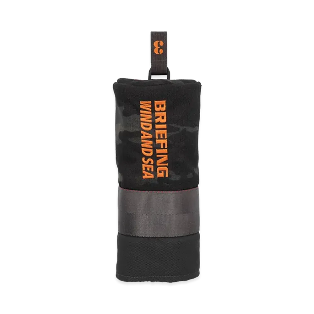 WIND AND SEA x BRIEFING GOLF Barrel Fairway Wood Cover Camo Combi "Orange"