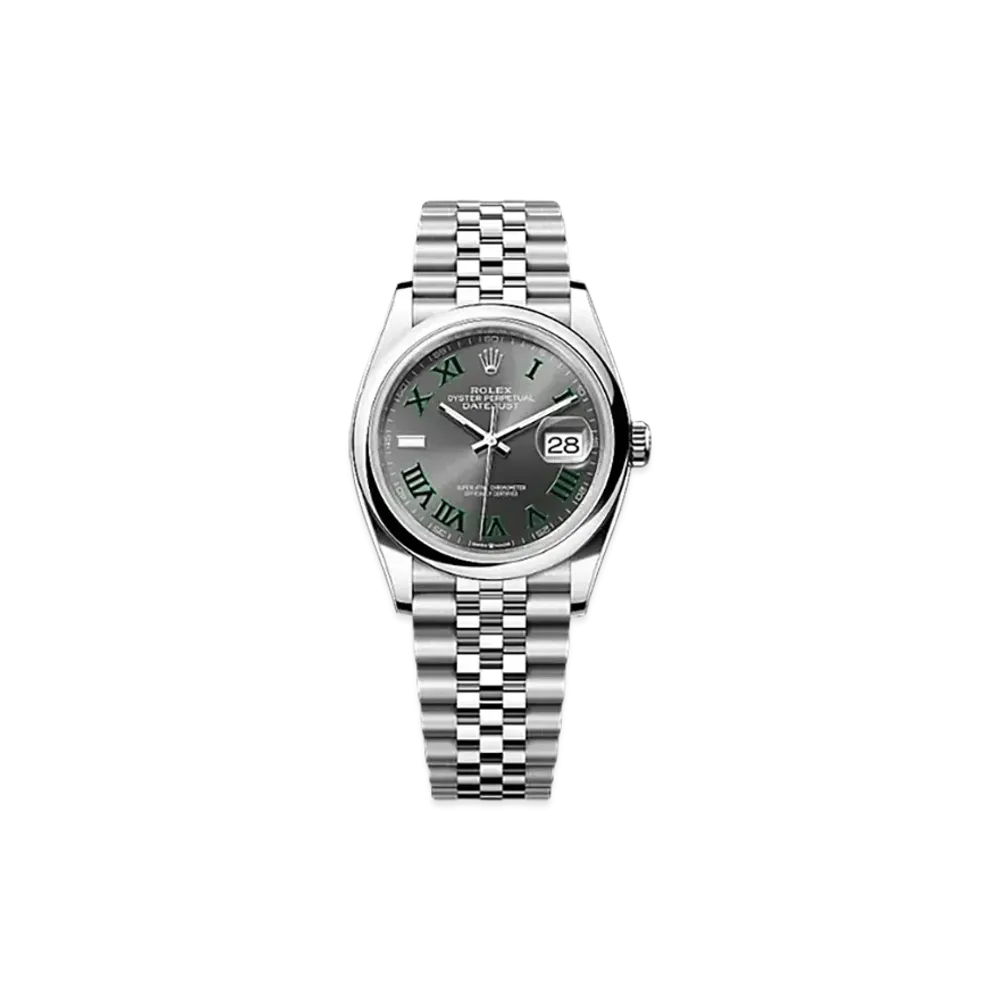 ROLEX Datejust 36 Oystersteel "Grey"