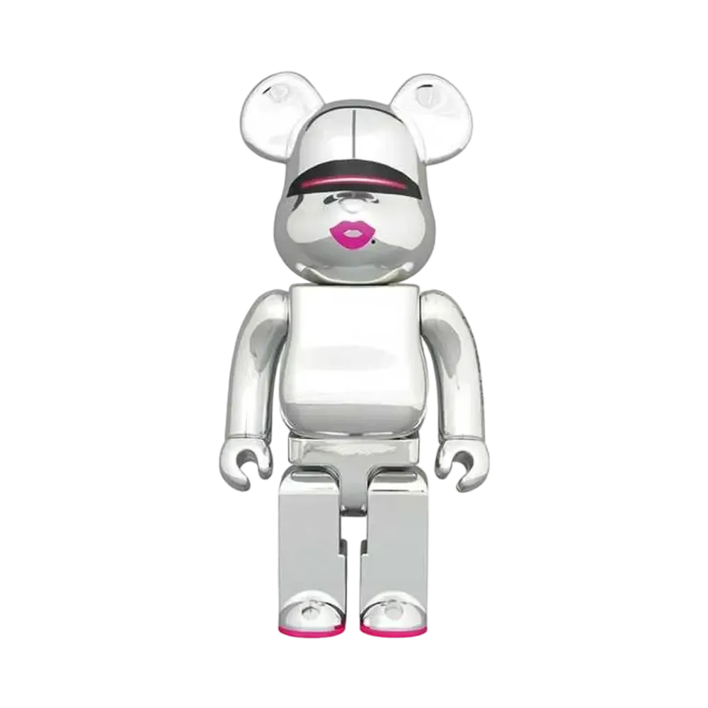 Bearbrick SORAYAMA x 2G SILVER Ver. 1000%