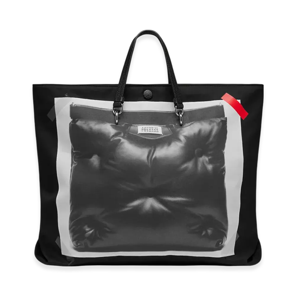 Maison Margiela Glam Slam Trompe Loeil Shopping Bag "Black"