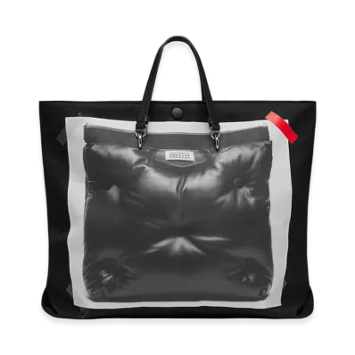 Maison Margiela Glam Slam Trompe Loeil Shopping Bag "Black"