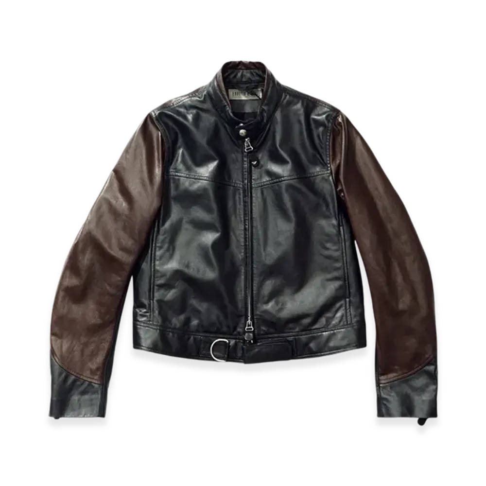 OUR LEGACY Women's Work Shop x Emporio Armani Piccola Trix Jacket "Liquirzia Leather"