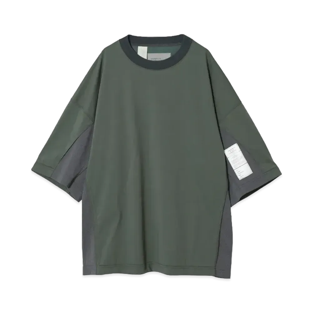 N.HOOLYWOOD Crew Neck Half Sleeve T-Shirt "Green"