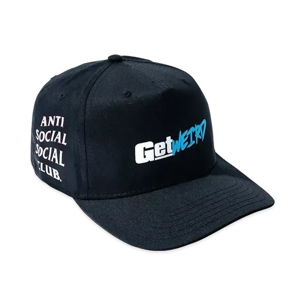 ANTI SOCIAL SOCIAL CLUB Get Weird Sponsor Cap "Black"