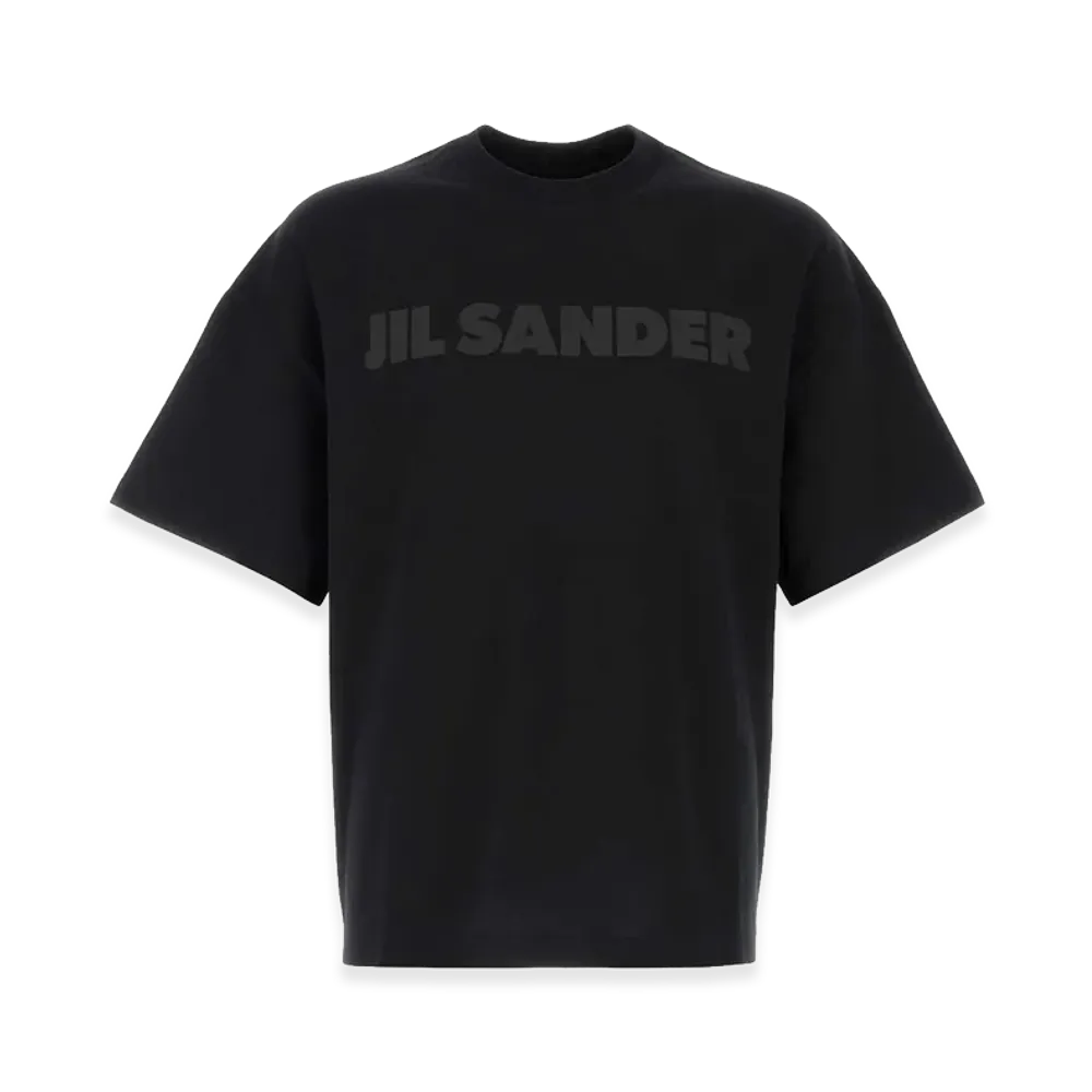 Jil Sander Cotton Oversize T-Shirt "Black"
